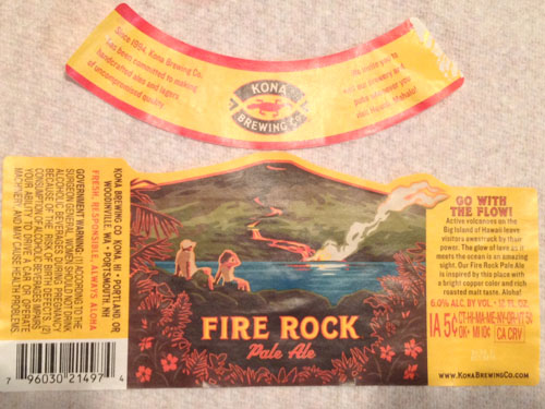 Hawaiian notes, day 4: Fire Rock Pale Ale